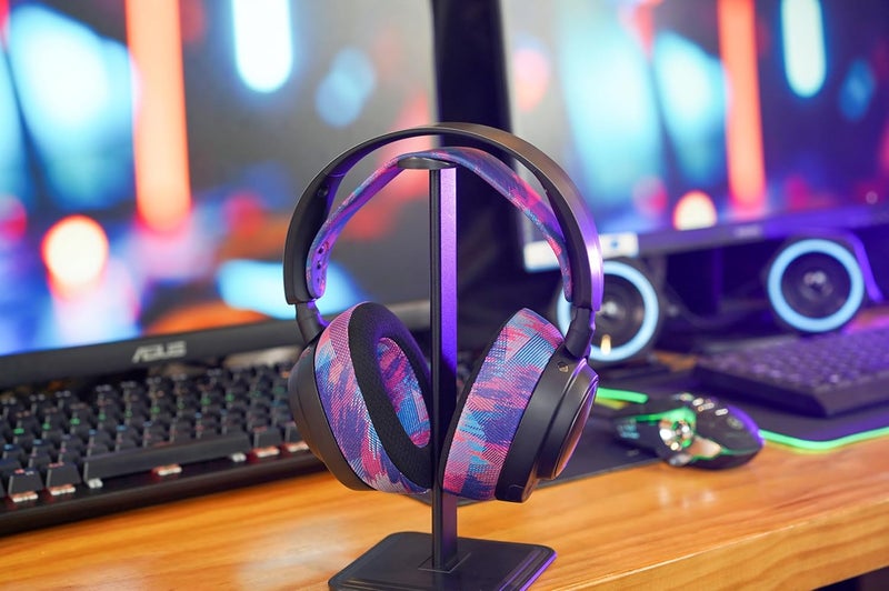 WC HeadbandZ Arctis Nova - Upgraded Silicone Headband for Arctis Nova Headsets by Wicked Cushions - Enhanced Flexibility, Comfort, and Style with Matching Earpad Designs | Speed Racer - Image 3